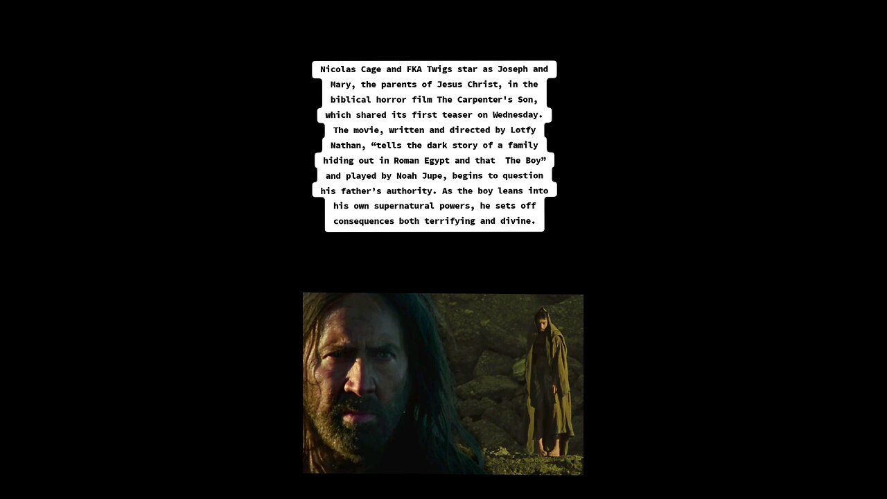 a Jesus christ horror film