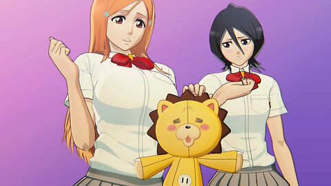 kon all dialogue/cutscenes/secret story BLEACH Rebirth of Souls
