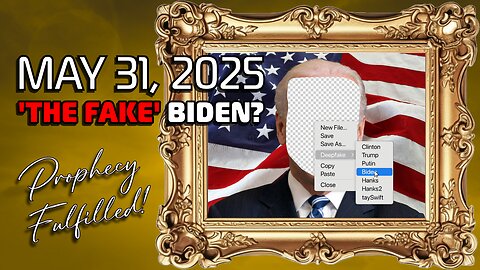 A 'FAKE ' Joe Biden!? Exe*uted?! May 15 & 31, 2025 Bo Polny Trump Prophecies Fulfilled!!