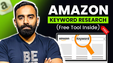 Amazon PPC Keyword Research 2025 (Beginner-Friendly & Data-Driven Strategy Using Free Tool)