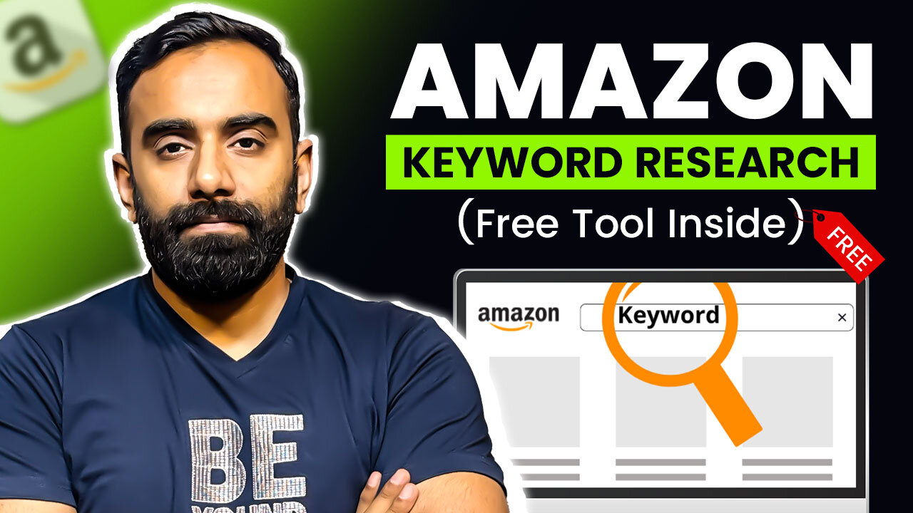 Amazon PPC Keyword Research 2025 (Beginner-Friendly & Data-Driven Strategy Using Free Tool)
