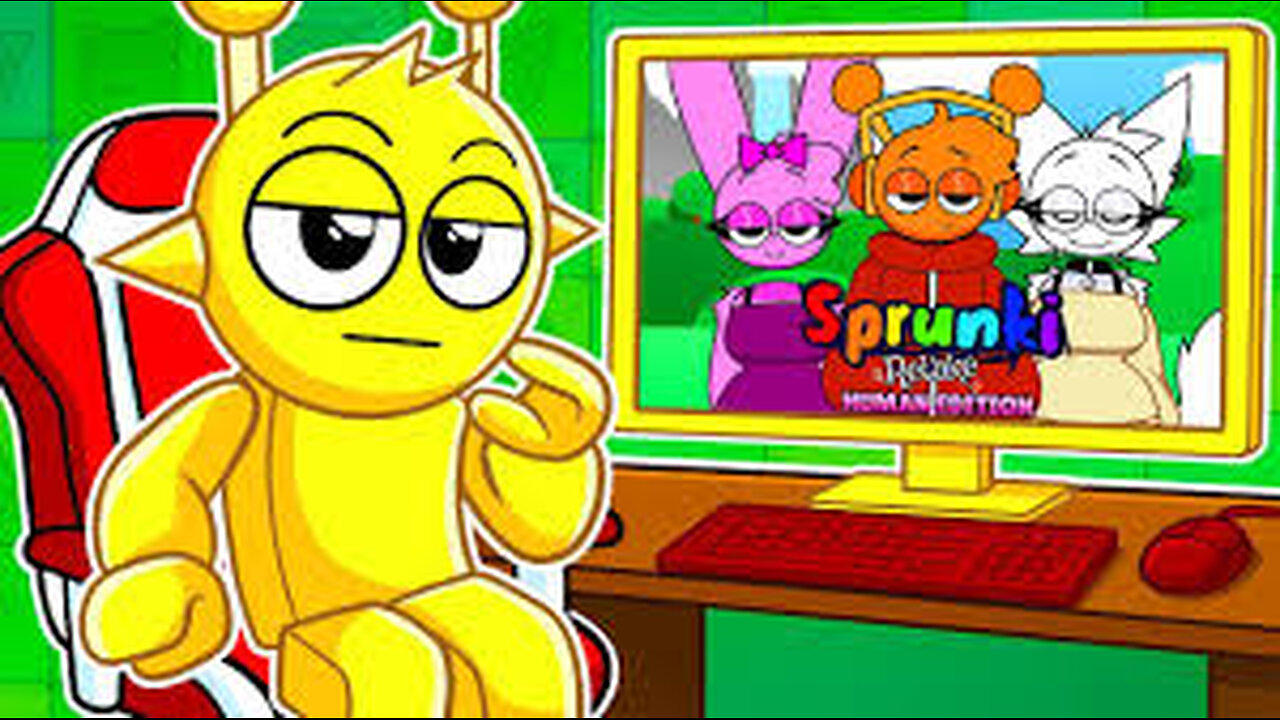 Simon Is ALREADY BORED of Sprunki Retake Human FORM