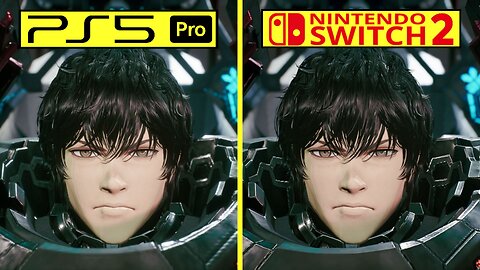 Daemon X Machina Titanic Scion PS5 Pro vs Switch 2 Graphics Comparison