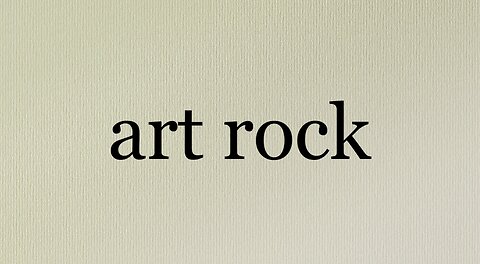 Art Rock