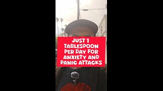 Just 1 Tablespoon per day stops anxiety and racing brain.