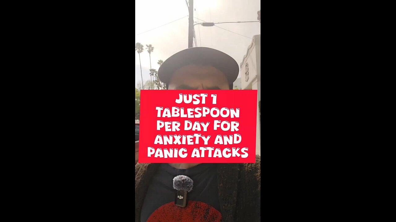 Just 1 Tablespoon per day stops anxiety and racing brain.