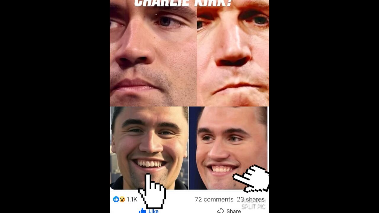 Charlie Kirk looks like Tucker Carlson