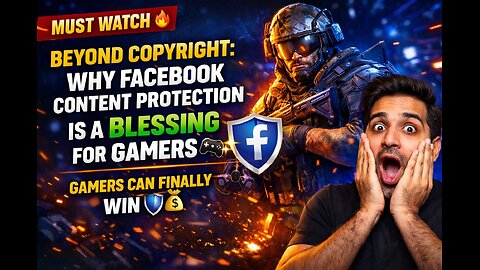 Beyond Copyright: Why Facebook Content Protection is a Blessing for Gamers 🎮🔥