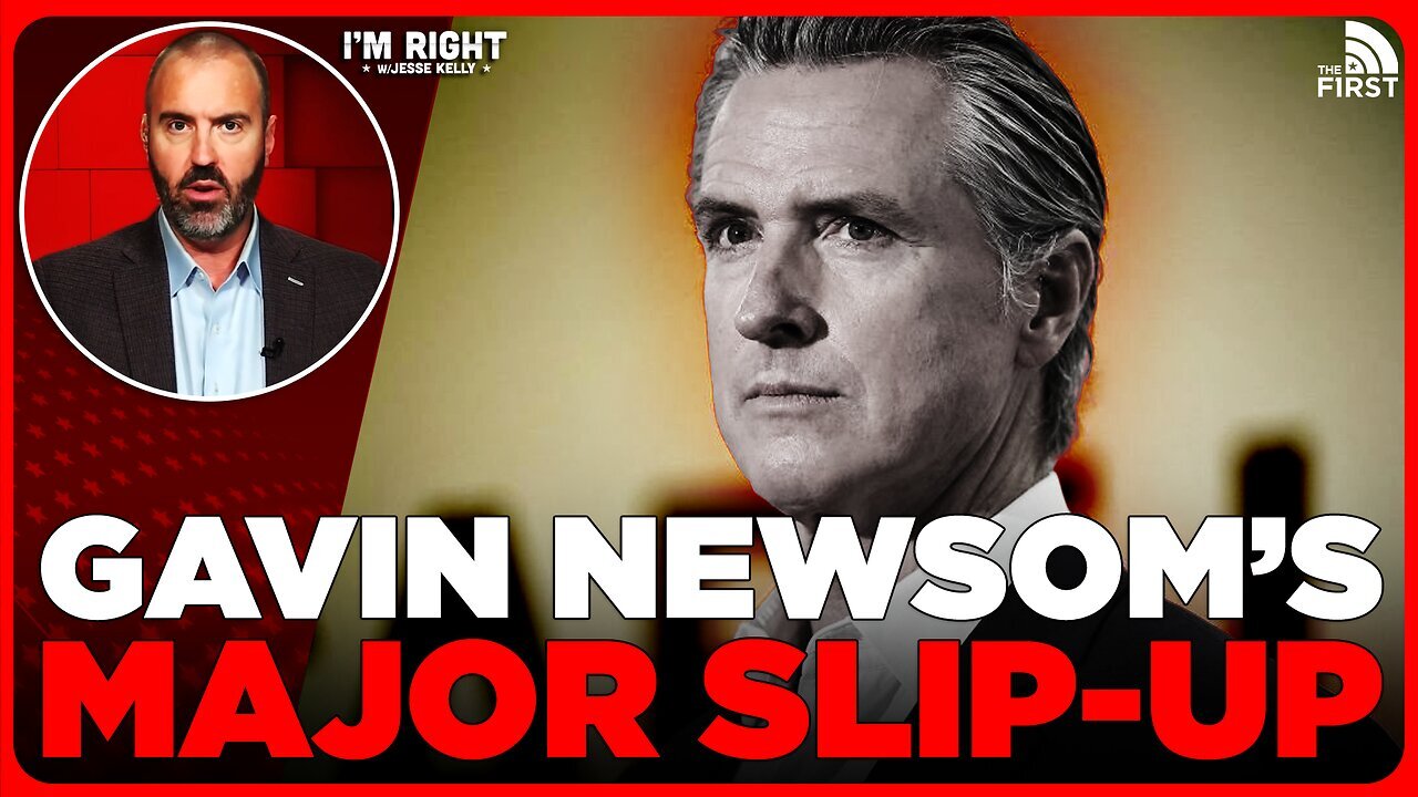 Gavin Newsom Makes MAJOR Mistake ⚡ Jesse Kelly