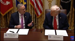 President Trump Participates in a Bilateral Lunch with the Prime Minister of Australia