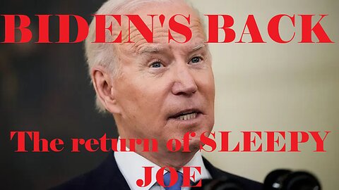 Corpse RISES from the grave - SLEEPY JOE RETURNS