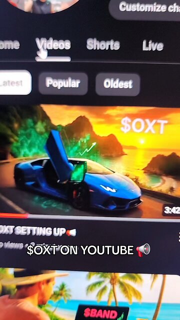 $OXT ON YOUTUBE 📢