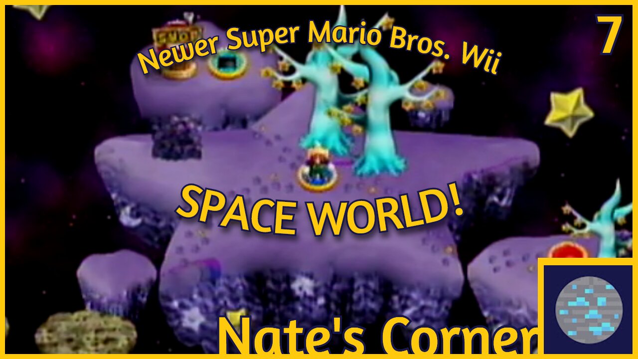SPACE WORLD! | Newer Super Mario Bros. Wii Part 7