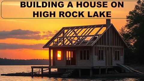 Building A House On High Rock Lake - The Walk Through - Video 12