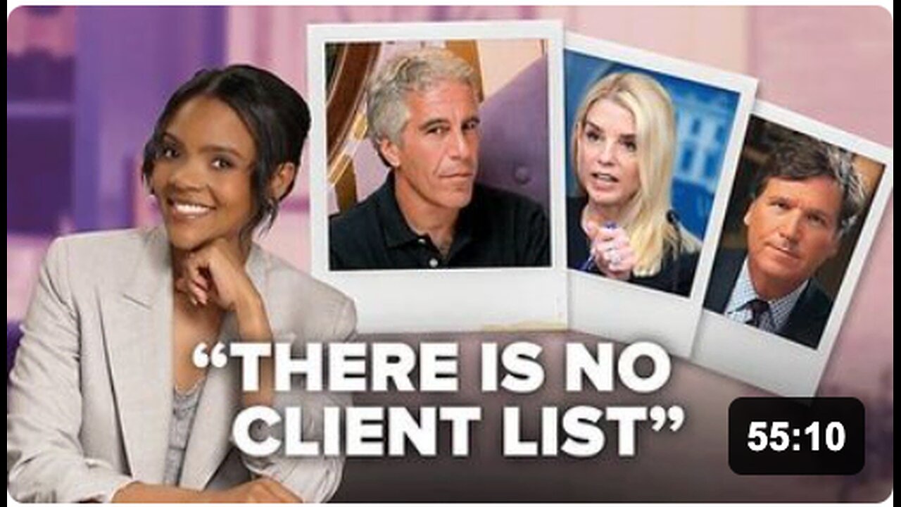 Candace, Owens, Epstein Is INNOCENT. Tucker Carlson Is GUILTY! (Trust The Science) ｜ Candace