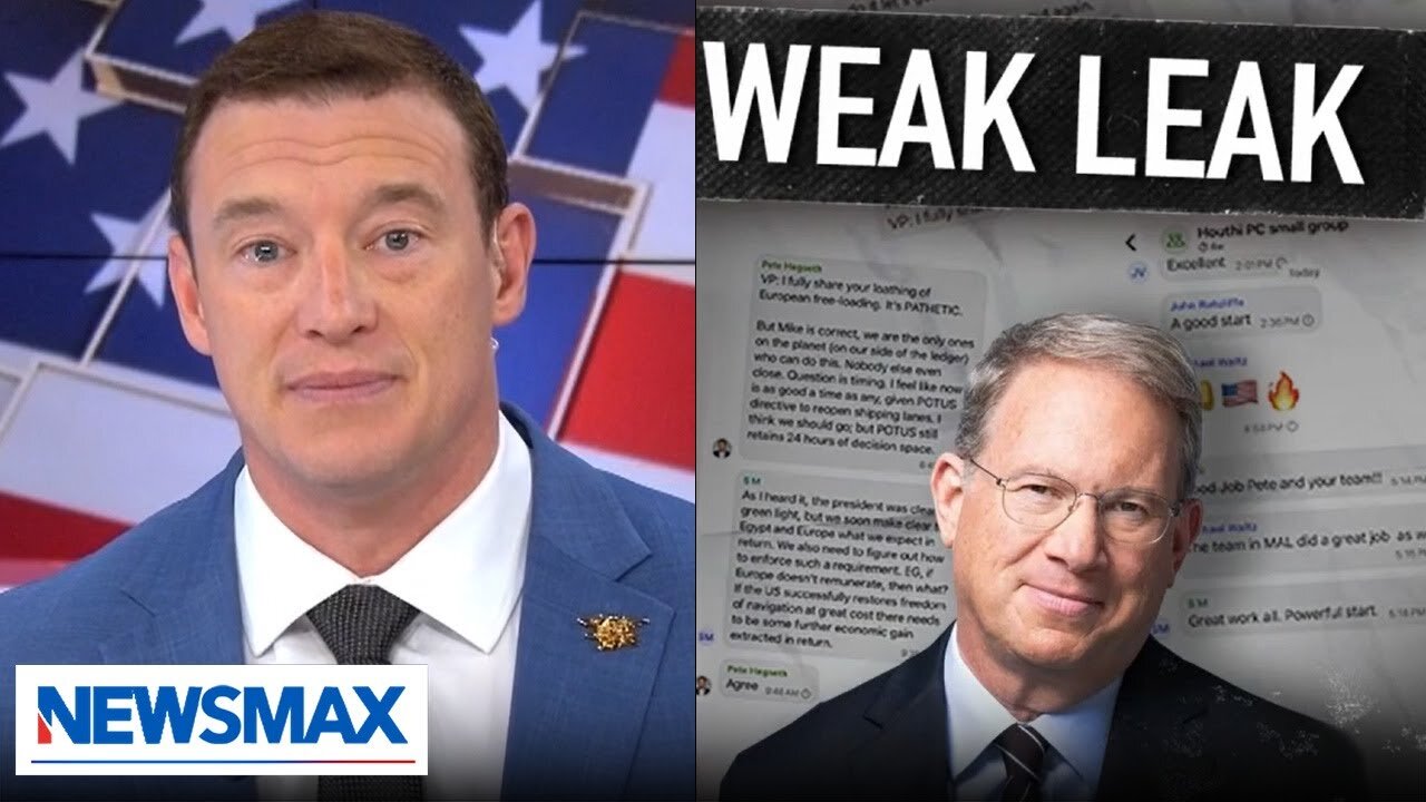 Carl Higbie: Maybe adding Jeffrey Goldberg to the group chat was intentional