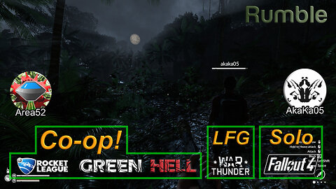 Green Hell Gaming Live Stream