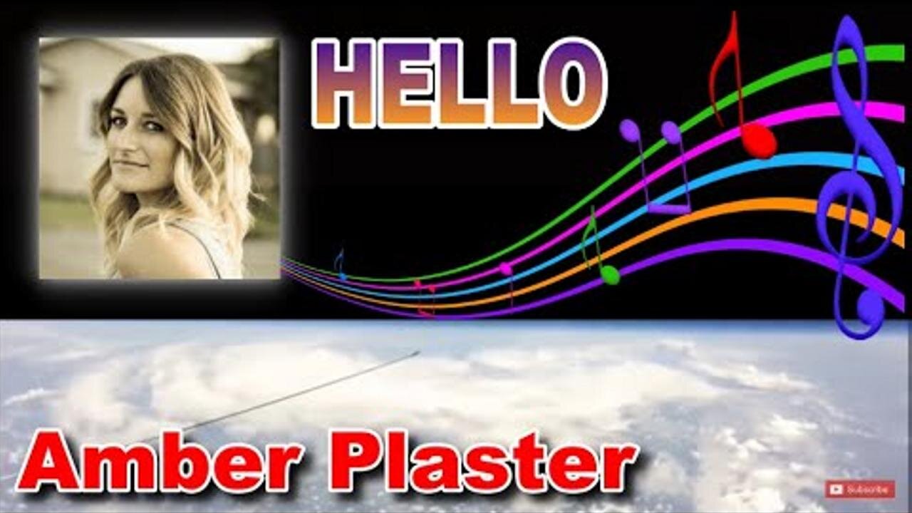 Amber Plaster Hello Flat Earth HD