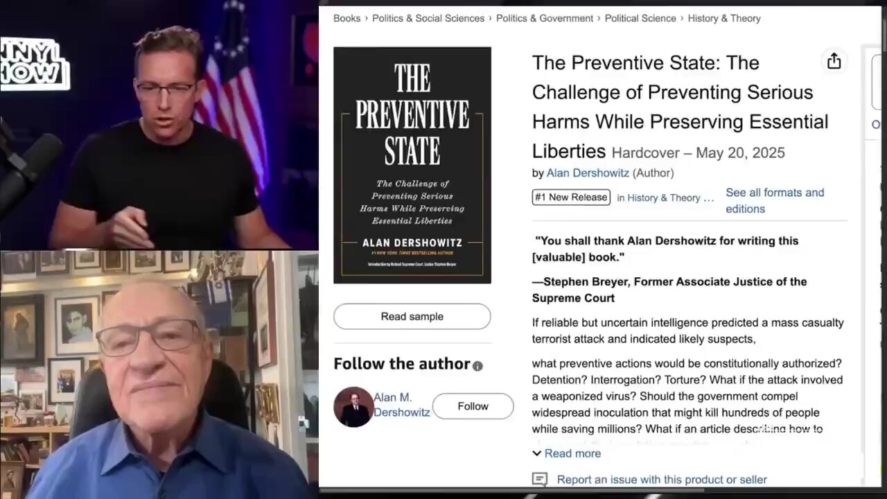 THE DERSH DISHES TO BENNY JOHNSON ₪ ABOUT JEFFREY EPSTEIN AND HIS CONNECTIONS TO MOSSAD