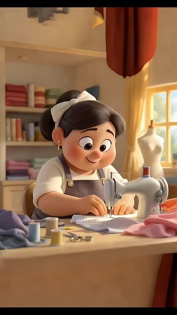 This is the last outfit I sewed tonight