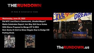 #932 - Communist, Islamic Jihadist Wins NYC Mayoral Democrat Primary