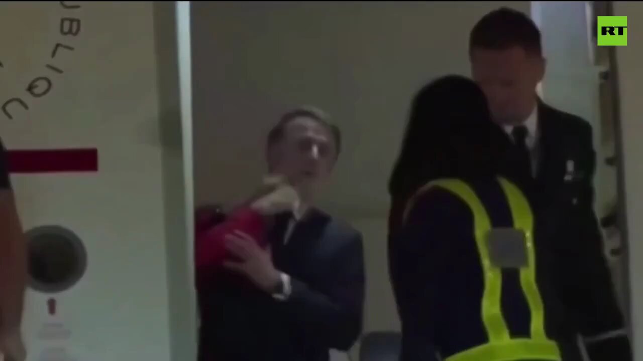 Macron getting bitch slapped by his wife