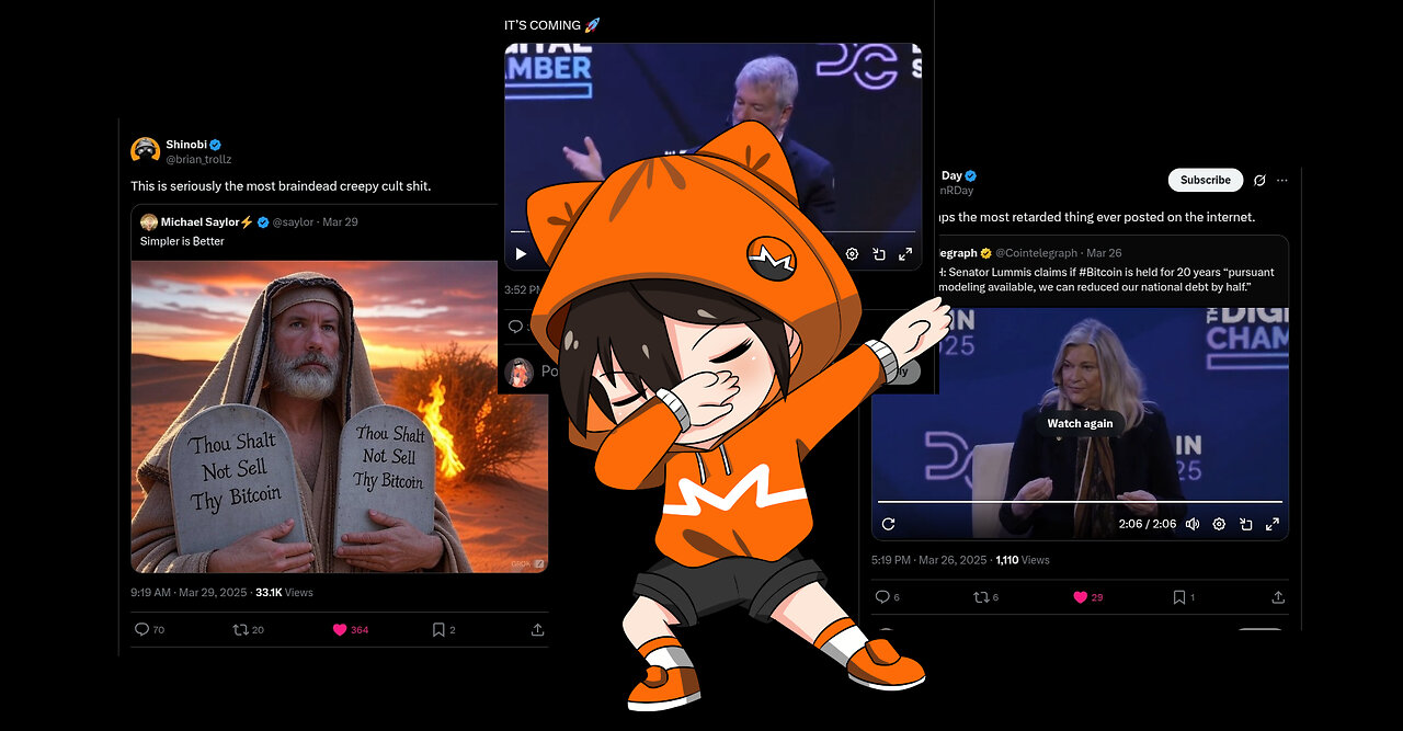 Rant on the latest nonsense from Saylor and Loony Lummis (Clip from AMN #20)