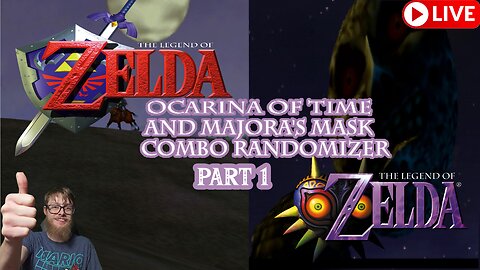 Zelda Ocarina of Time/Majora's Mask Combination Randomizer Livestream! Actual N64 Hardware!