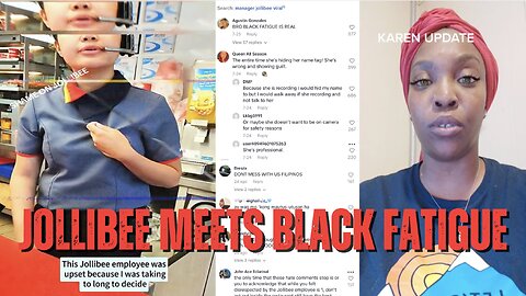 She Wanted a REFUND After All That? ‘Black Fatigue’ Hits Jollibee