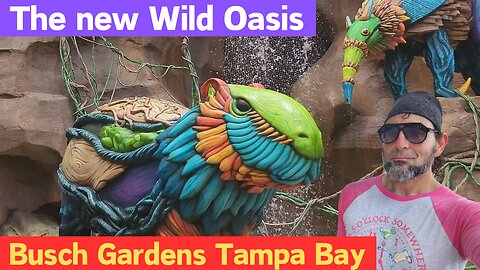Exploring the BRAND NEW Wild Oasis at Busch Gardens Tampa Bay.