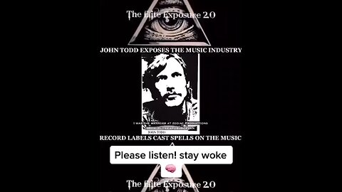 John Todd, a former occultist who later converted to Christianity exposing how the music industry