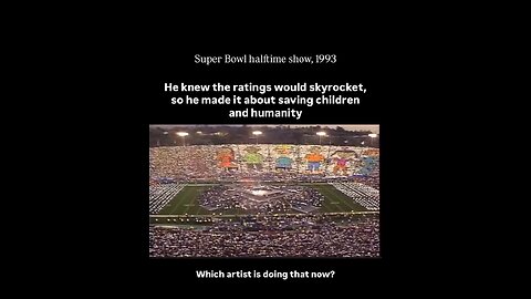 Michael Jackson performed at the Super Bowl XXVII halftime show