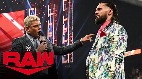 Cody Rhodes crashes Seth “Freakin” Rollins Appreciation Night: Raw, May 2, 2022 @wwefree