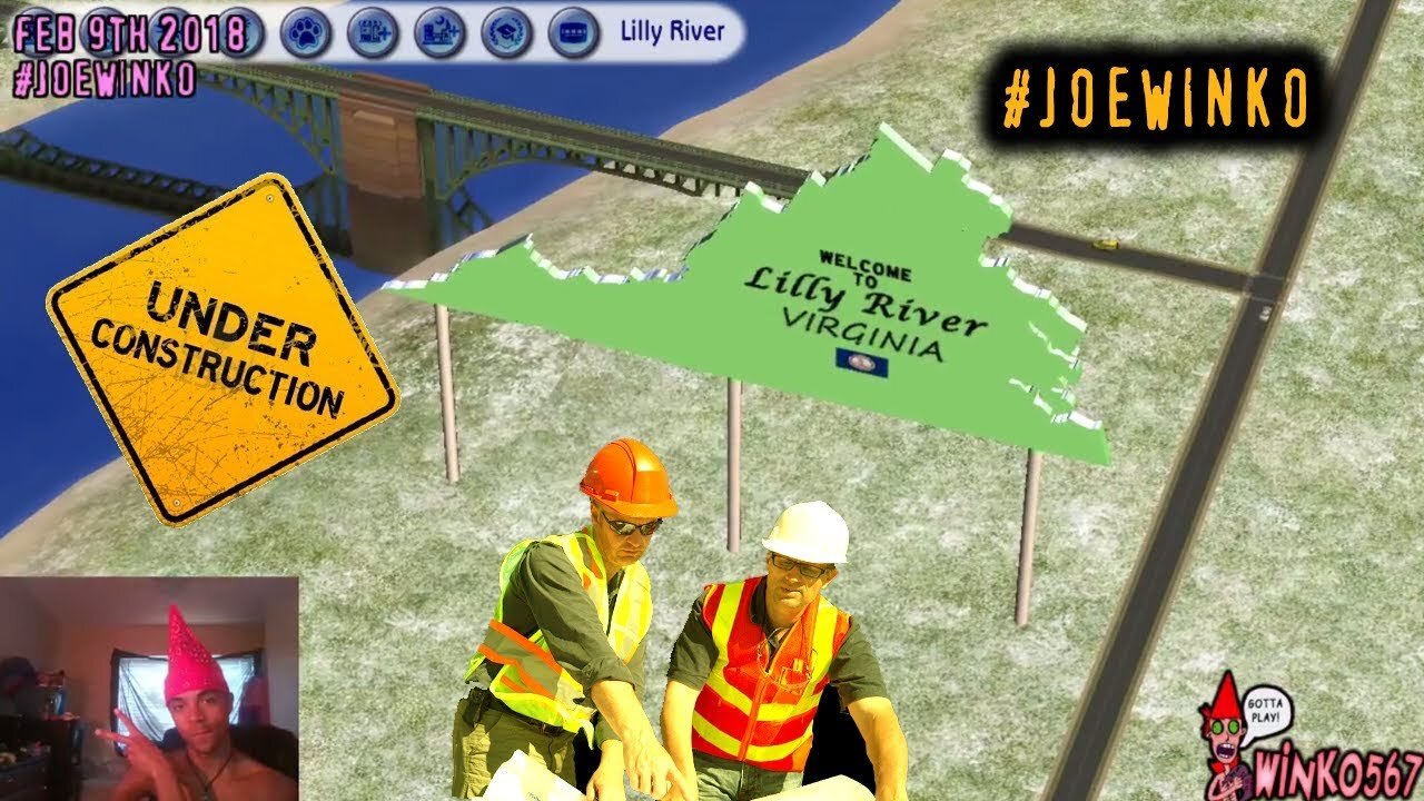Construction - Sims 2 Live Stream (Feb 9th 2018) - Joe Winko
