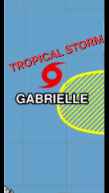 TROPICAL STORM GABRIELLE FORMS OVER THE CENTRAL TROPICAL ATLANTIC to become a HURRICANE