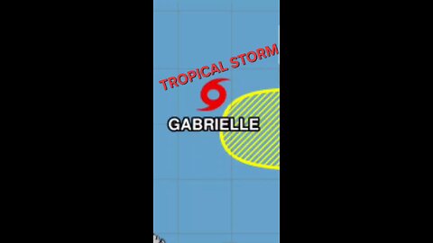 TROPICAL STORM GABRIELLE FORMS OVER THE CENTRAL TROPICAL ATLANTIC to become a HURRICANE