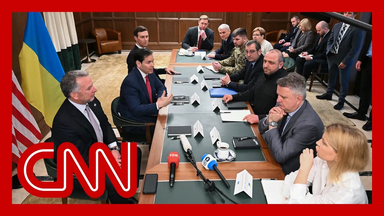 US and Ukrainian negotiators meet to advance revised peace plan