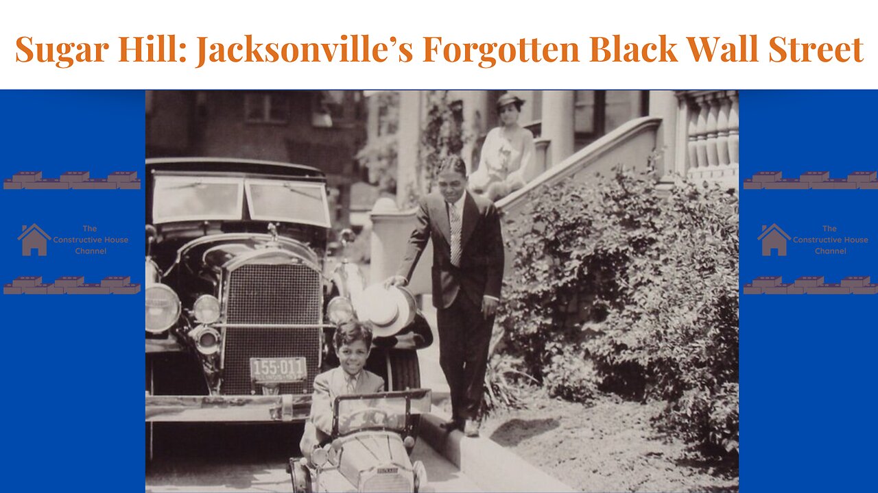 Sugar Hill: Jacksonville’s Forgotten Black Wall Street