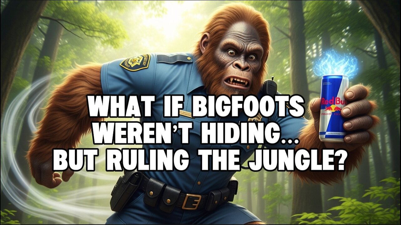 What if Bigfoots weren’t hiding… but ruling the jungle?