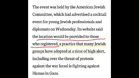 First news reports about the murders of 2 Israeli Embassy staffers in DC.