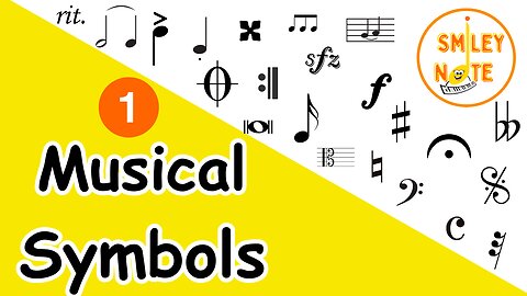 Musical Symbols for Kids – Part 1 | Learn with Smiley Note!