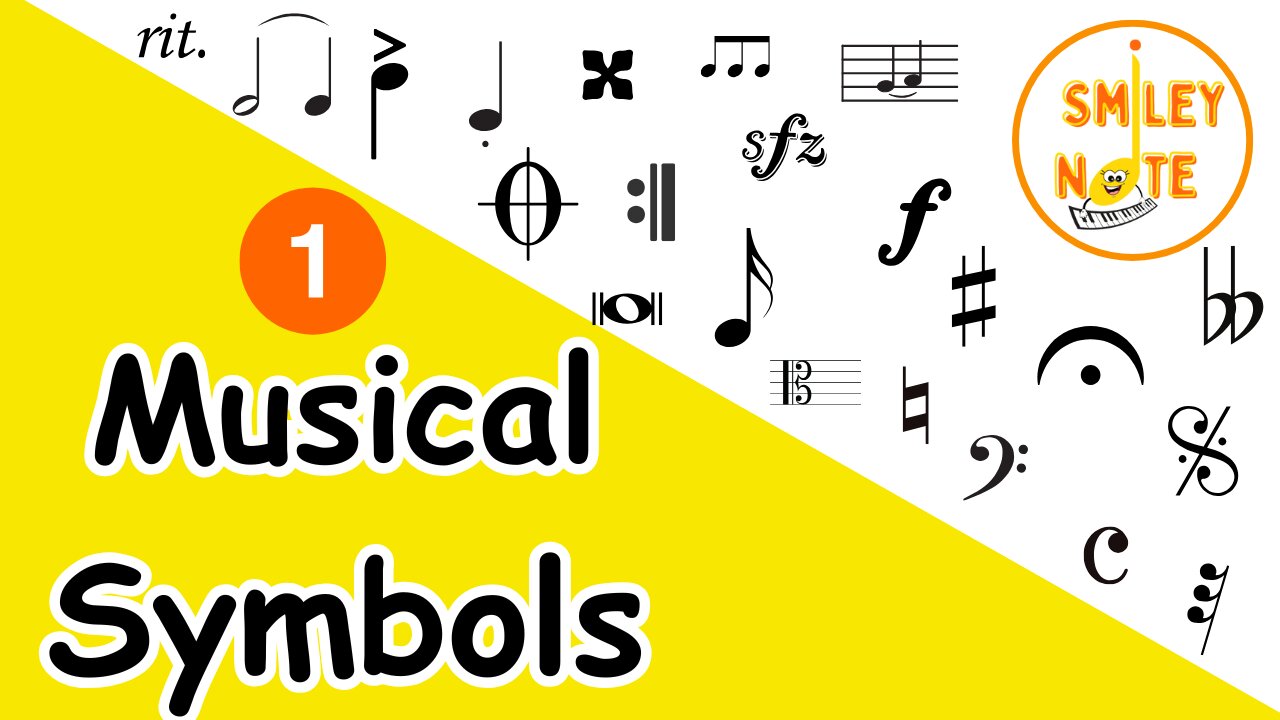 Musical Symbols for Kids – Part 1 | Learn with Smiley Note!