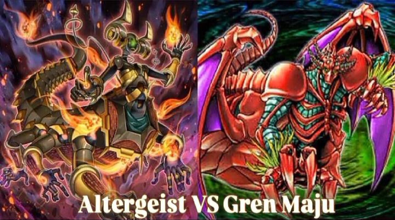 Yu-Gi-Oh! Duelingbook | Altergeist Deck Vs Gren Maju Deck