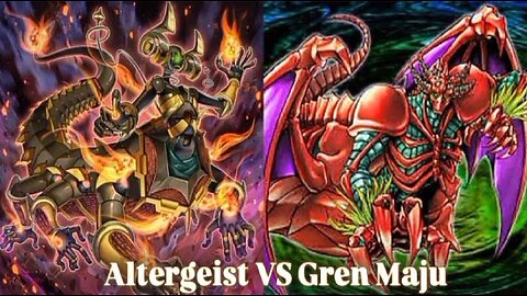Yu-Gi-Oh! Duelingbook | Altergeist Deck Vs Gren Maju Deck
