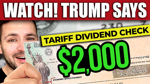 WATCH: Trump Announces $2000 Checks for Millions of Americans