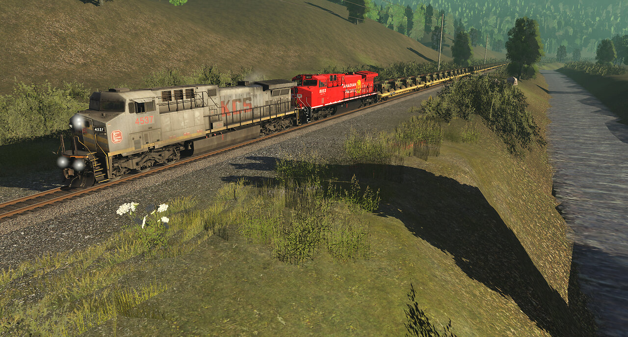 Trainz Plus Railfanning: Fort Drum Military Convoys!
