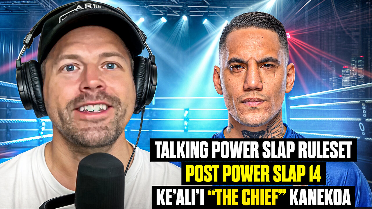 Talking Power Slap Rules Ke'ali'i "The Chief" Kanekoa | Post Power Slap 14