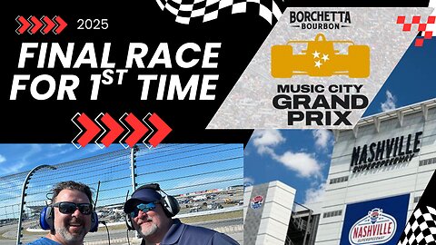 IndyCar First Timer Experience from Nashville Music City Grand Prix!
