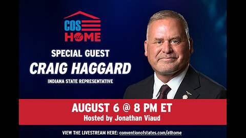 Craig Haggard on COS at Home (August 6, 2025)