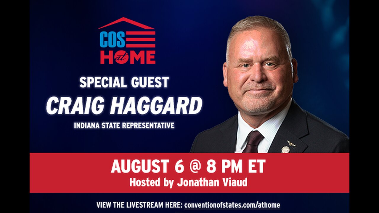 Craig Haggard on COS at Home (August 6, 2025)